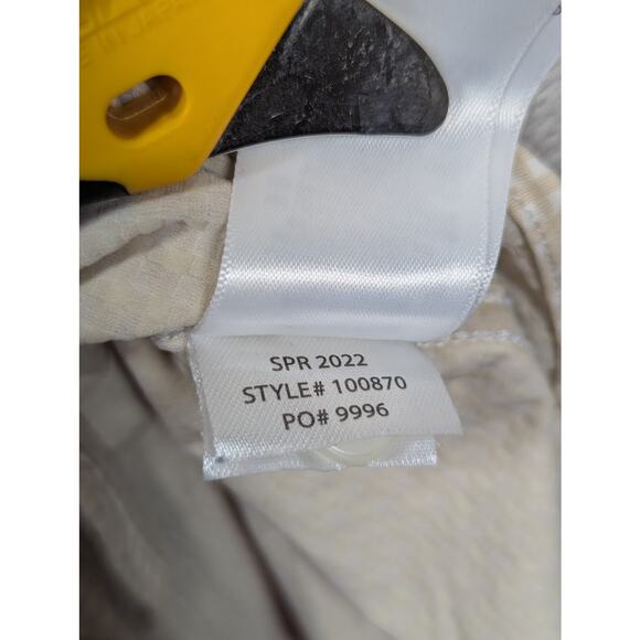 Rhone Commuter Shirt Mens Large Tan White Checkerboard Performance Slim Fit 118$ - Picture 4 of 8